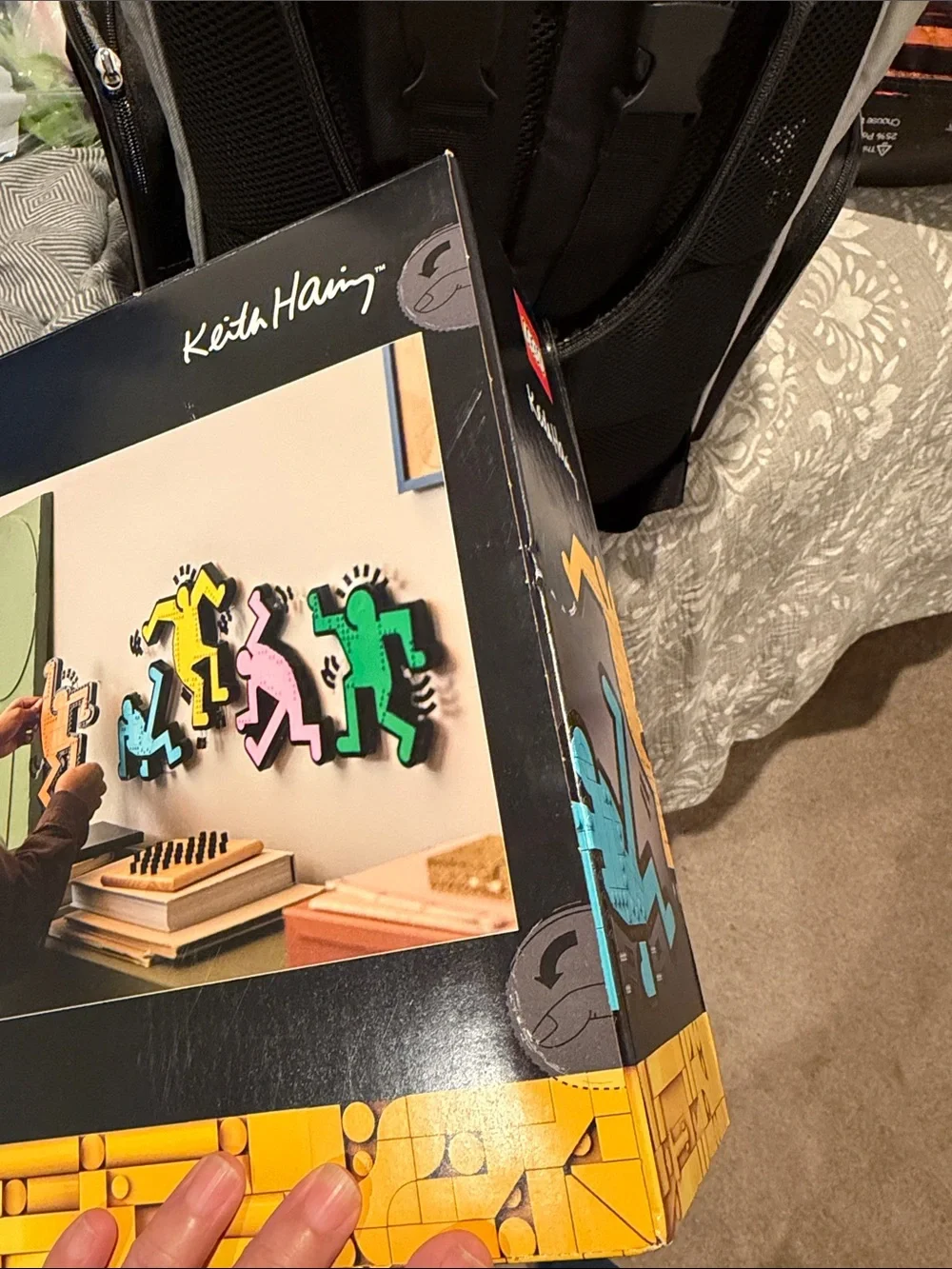 LEGO Keith Haring Dancing Figures Art Set